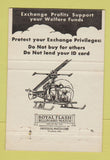 Matchbook Cover - Fort Rucker AL US Army Aviation School 40 Strike