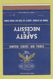 Matchbook Cover - US Air Forece 1962 SAC TAC ADC 40 Strike