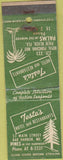 Matchbook Cover - Testa's Hotel Restaurant Palm Beach FL WEAR