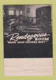 Matchbook Cover - Glastone House Hamilton ON WEAR 40 Strike