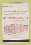 Matchbook Cover - MF Holland Transmission Baltimore MD SAMPLE 40 Strike