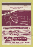 Matchbook Cover - Casa Don Motel Tecumseh ON 40 Strike