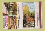 Matchbook Cover - Rstaurant Bar Sevilla Spain POOR BACK 40 Strike