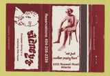 Matchbook Cover - Sidney's Restaurant Atlanta GA #1 40 Strike