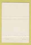 Matchbook Cover - Sidney's Restaurant Atlanta GA #1 40 Strike