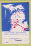 Matchbook Cover - Michigan Consolidated Gas MI #1 40 Strike