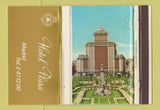 Matchbook Cover - Hotel Plaza Madrid Spain 40 Strike