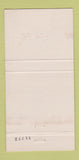 Matchbook Cover - Harvey's Chelsea Restaurant New York City WEAR 30 Strike