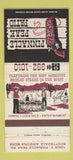 Matchbook Cover - Pinnacle Peak Patio Scottsdale AZ 30 Strike