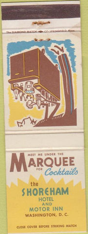 Matchbook Cover - Shoreham Hotel Washington DC WEAR