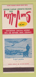 Matchbook Cover - Sun Valley ID Resort Union Pacific Railroad 30 Strike