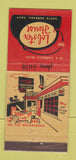 Matchbook Cover - Lobster House Santa Barbara CA 21 Strike Feature