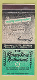 Matchbook Cover - Blarney Stone Restaurant Studio City Burbank CA 30 Strike