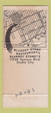Matchbook Cover - Blarney Stone Restaurant Studio City Burbank CA 30 Strike