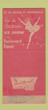 Matchbook Cover - Lakeside Green Stevens Hotel Chicago IL WEAR 30 Strike