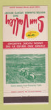 Matchbook Cover - Sun Valley ID Resort Union Pacific Railroad 30 Strike