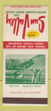Matchbook Cover - Sun Valley ID Resort Union Pacific Railroad 30 Strike