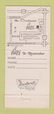 Matchbook Cover - Faces The Continent Columbus OH 30 Strike