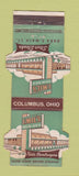 Matchbook Cover - Emil's Steer Inn Columbus OH Contour