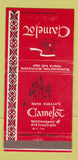 Matchbook Cover - Camelot Restaurant Bloomington MN 30 Strike