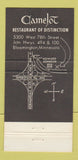 Matchbook Cover - Camelot Restaurant Bloomington MN 30 Strike