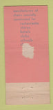 Matchbook Cover - Brower Furniture Grand Rapids MI WEAR 21 Strike Feature
