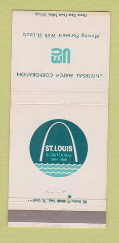 Matchbook Cover - Universal Match Corp St Louis MO Bicentennial 1964 30 Strike