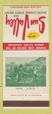 Matchbook Cover - Sun VAlley ID Resort Union Pacific Railroad 30 Strike