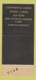 Matchbook Cover - Chesapeake House New York City 30 Stick