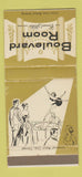 Matchbook Cover - Conrad Hilton Hotel Chicago IL Boulevard Room 30 Strike