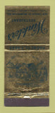 Matchbook Cover - Winkler's Restaurant Wilmington DE WEAR 30 Stick