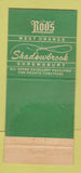 Matchbook Cover - Rod Keller 1890's Ranch House Convent Station NJ 30 Strike