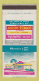 Matchbook Cover - Chi Am Chateau Mountainside NJ 30 Strike