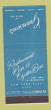 Matchbook Cover - Granson's Restaurant New York City 30 Stick