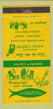Matchbook Cover - Sea Grill Restaurant Lounge Fort Lauderdale FL 30 Strike