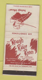 Matchbook Cover - Rough Rider Room Roosevelt Hotel New York City WEAR 30 Strike