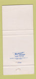Matchbook Cover - Dorian Restaurant Saratoga Springs NY 30 Strike