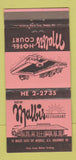 Matchbook Cover - Malbis Hotel Court Mobile AL 30 Strike