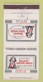 Matchbook Cover - Archie's Town House Roanoke VA 30 Strike