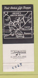 Matchbook Cover - Archie's Town House Roanoke VA 30 Strike