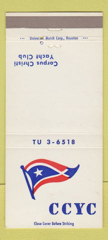 Matchbook Cover - Corpus Christi TX Yacht Club 30 Strike