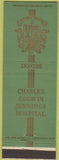 Matchbook Cover - Godwin JenningS hospital Detroit MI