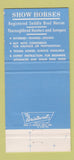 Matchbook Cover - Blue Lakes Farm Newbury OH 30 Strike