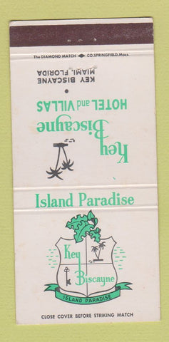 Matchbook Cover - Key Biscayne Hotel Miami FL 30 Strike