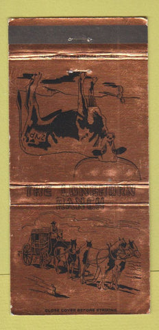 Matchbook Cover - Longhorn Ranch Moriarty NM Route 66 WEAR 30 Strike