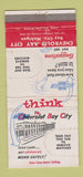 Matchbook Cover - Chevrolet Bay City MI WEAR 30 Strike