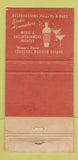 Matchbook Cover - Shalimar Steak House Motel Miami FL WORN 30 Strike