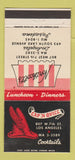 Matchbook Cover - Cap n Quill Los Angeles CA Northcott's Restaurant 30 Strike