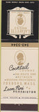 Matchbook Cover - Lafayette House Foxboro MA