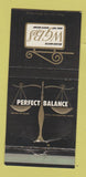 Matchbook Cover - WGBS Radio Miami FL WEAR 30 Strike